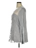 Cato Gray Long Sleeve Blouse Size XL - photo 5