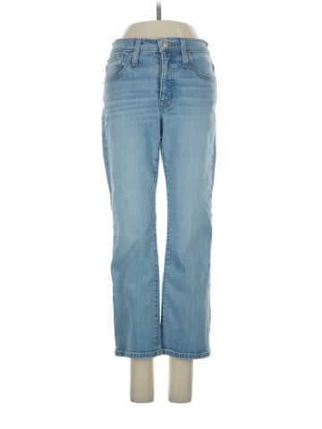 Madewell Petite Cali Demi-Boot Jeans in Connolly Wash: Coolmax&reg; Denim Edition (view 1)
