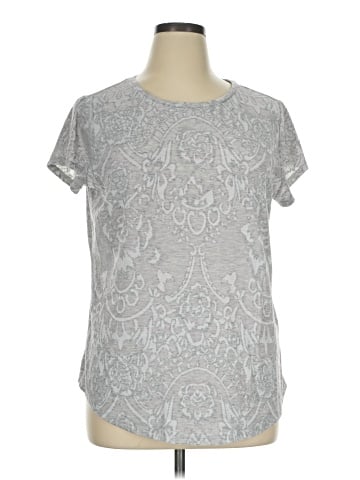 Simply Vera Vera Wang Short Sleeve Top (view 1)