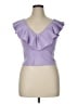 Express Purple Sleeveless Blouse Size XL - photo 1