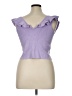 Express Purple Sleeveless Blouse Size XL - photo 2