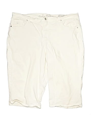 Gloria Vanderbilt Khaki Shorts (view 1)
