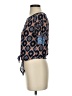 Sandro Blue 3/4 Sleeve Blouse Size XS (0) - photo 5