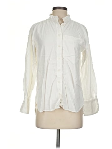 Banana Republic Factory Store Long Sleeve Button-Down Shirt (view 1)