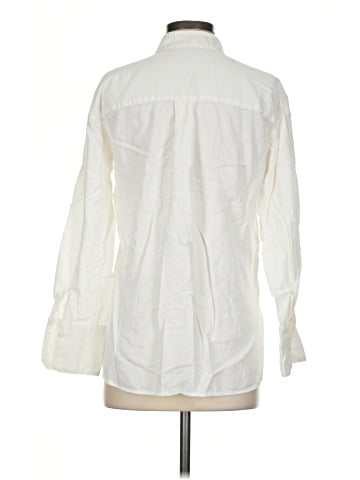 Banana Republic Factory Store Long Sleeve Button-Down Shirt (view 2)