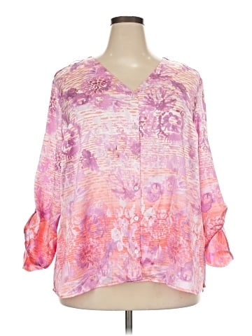 Ruby Rd. 3/4 Sleeve Blouse (view 1)