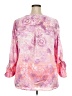 Ruby Rd. 100% Polyester Pink 3/4 Sleeve Blouse Size 18 - photo 2