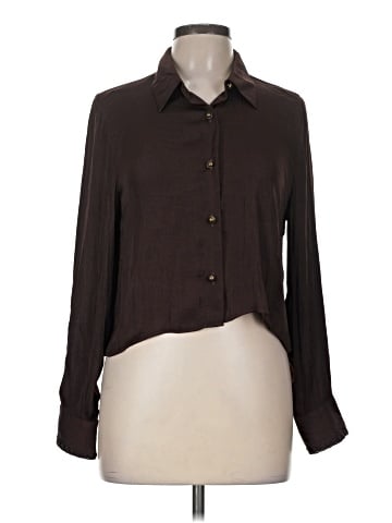 Naked Zebra Long Sleeve Blouse (view 1)