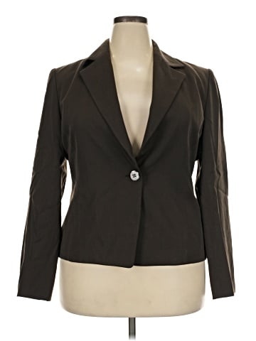 Linda Allard Ellen Tracy Wool Blazer (view 1)