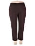 Ruby Rd. Burgundy Active Pants Size 18 - photo 1