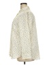 Talbots Outlet Polka Dots Yellow Long Sleeve Button-Down Shirt Size 2X - photo 5