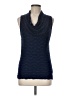 Deletta Blue Sleeveless Top Size M - photo 1