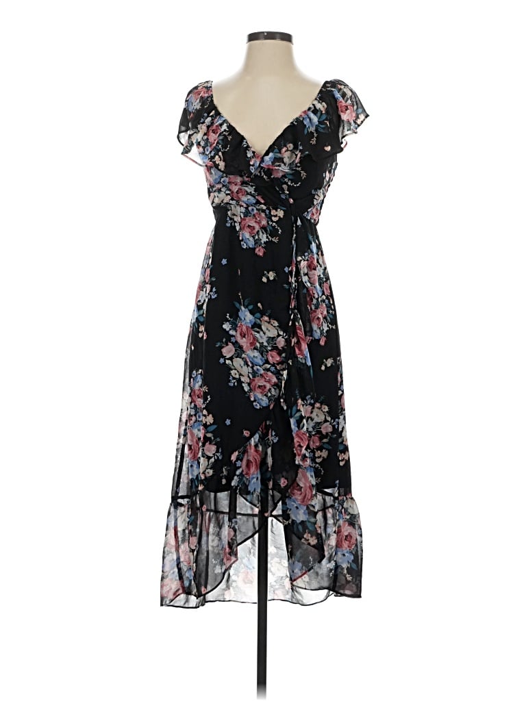 Pre-owned Lily Rose Cocktail Dress In Black