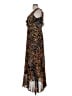 Guess 100% Polyester Animal Print Brown Cocktail Dress Size 6 - photo 5