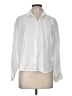 H&M White 3/4 Sleeve Button-Down Shirt Size M - photo 1