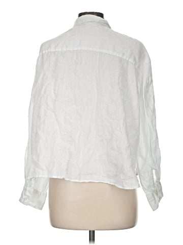 H&M 3/4 Sleeve Button-Down Shirt (view 2)