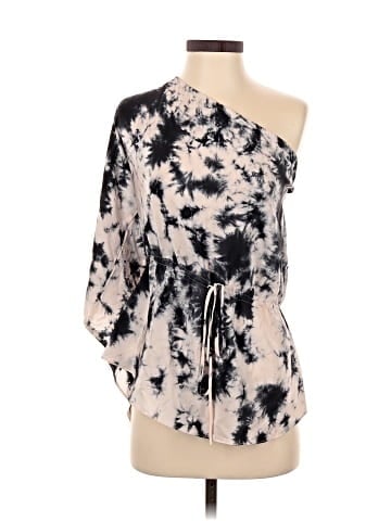 Rebecca Taylor 3/4 Sleeve Silk Top (view 1)