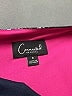 Connected Apparel Print Black Cocktail Dress Size 8 - photo 7