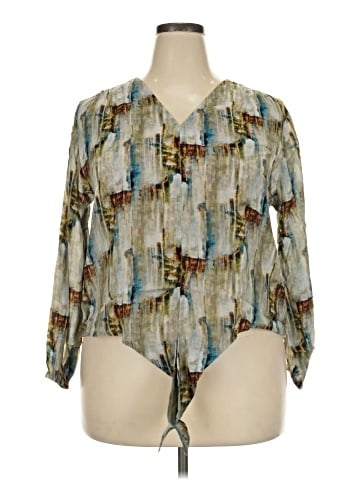 AP.NY 3/4 Sleeve Blouse (view 1)