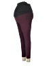 Ann Taylor LOFT Color Block Burgundy Active Pants Size M - photo 1