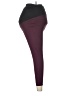 Ann Taylor LOFT Color Block Burgundy Active Pants Size M - photo 5