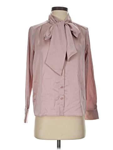 Ann Taylor Long Sleeve Blouse (view 1)