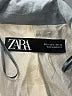 Zara 100% Acetate Gray Blazer Size S - photo 6