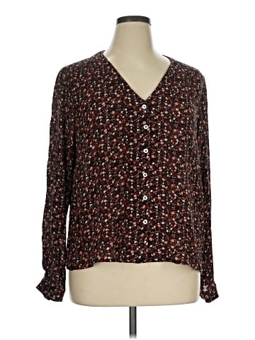 Garnet Hill Long Sleeve Blouse (view 1)