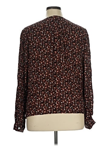 Garnet Hill Long Sleeve Blouse (view 2)