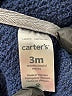 Carter's 100% Polyester Blue Vest 0-3 MO / 3 MO - photo 3