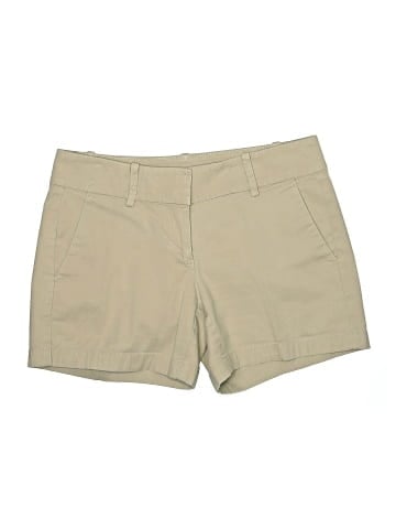 Ann Taylor Khaki Shorts (view 1)