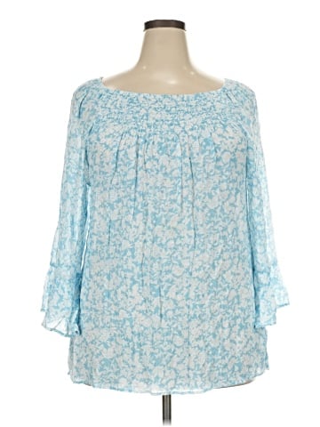Counterparts 3/4 Sleeve Blouse (view 1)