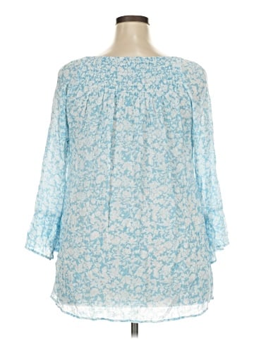 Counterparts 3/4 Sleeve Blouse (view 2)