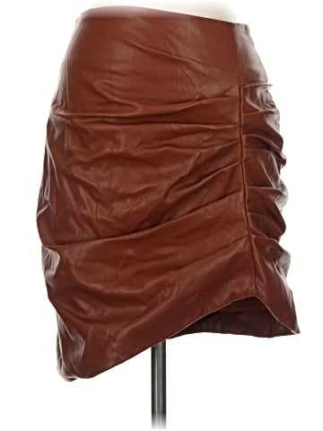 Do & Be Faux Leather Skirt (view 1)