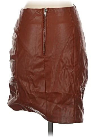 Do & Be Faux Leather Skirt (view 2)