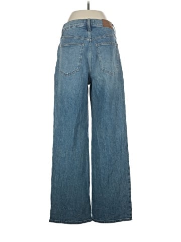 Madewell The Perfect Vintage Wide-Leg Jean in Heathcote Wash (view 2)