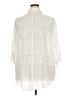 Solitaire White 3/4 Sleeve Button-Down Shirt Size 2X - photo 2