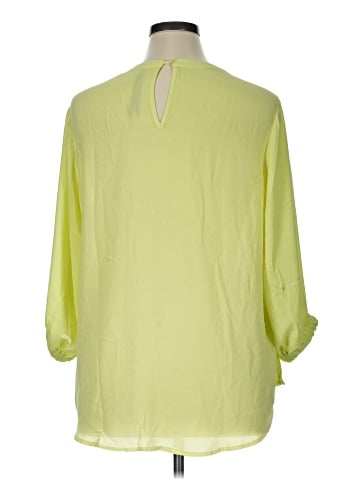 Melissa McCarthy Seven7 3/4 Sleeve Top (view 2)