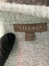 Lilla P Stripes Gray Pullover Sweater Size L - photo 7