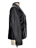 Doncaster Collection 100% Leather Solid Black Leather Jacket Size L - photo 4