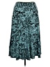Perceptions Paisley Teal Casual Skirt Size 14 - photo 1