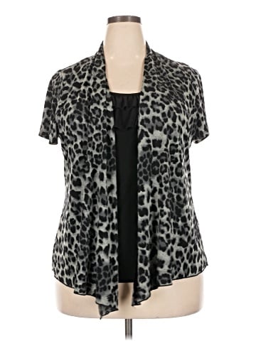 Perceptions Woman Short Sleeve Blouse (view 1)