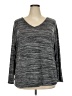 Sejour Gray Pullover Sweater Size 2X - photo 1