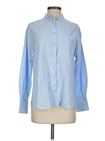 Banana Republic Factory Store Long Sleeve Button-Down Shirt (view 1)