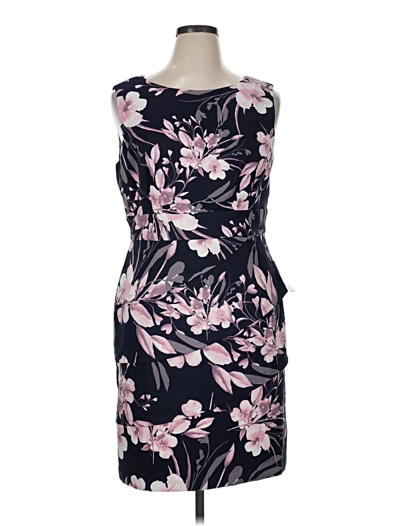 Connected Apparel Cocktail Dress In Purple