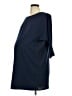 Hatch 100% Polyester Solid Blue Casual Dress One size - photo 1