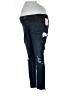Isabel Maternity Graphic Blue Jeans Size 12 Maternity - photo 1