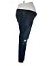 Isabel Maternity Graphic Blue Jeans Size 12 Maternity - photo 4
