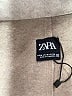 Zara 100% Polyester Gray Coat Size M - photo 6
