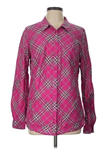 Kim Rogers Long Sleeve Button-Down Shirt (view 1)